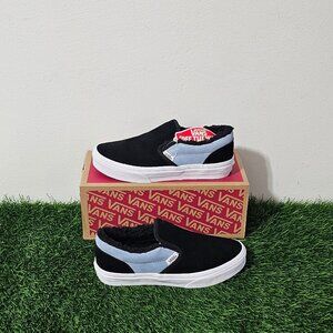 Vans Classic Slip-O - Sherpa Suede /Ashley Blue - Kids Size 3 - VN0A32QIBD2